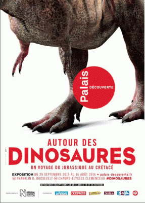 Autours des dinosaures - Expo Palais de la Découverte Autours des dinosaures - Expo Palais de la Découverte