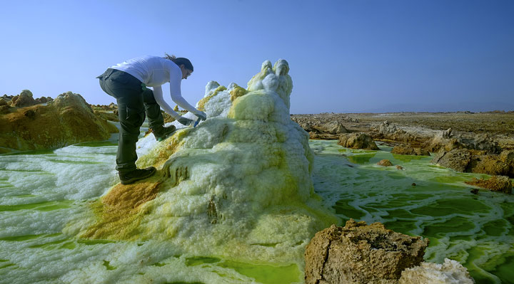 Dallol, aux frontières de la vie - Olivier Grunewald Dallol, aux frontières de la vie - Olivier Grunewald