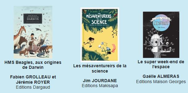 Prix Le Goût des Sciences - nominés Jeunesse Prix Le Goût des Sciences - nominés Jeunesse