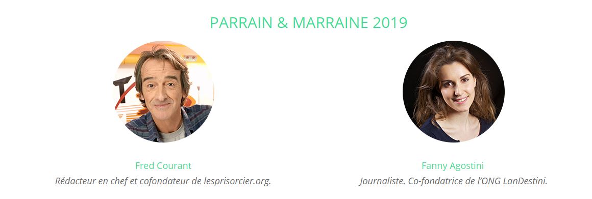 Parrain et Marraine du 16ème forum météo et climat Parrain et Marraine du 16ème forum météo et climat