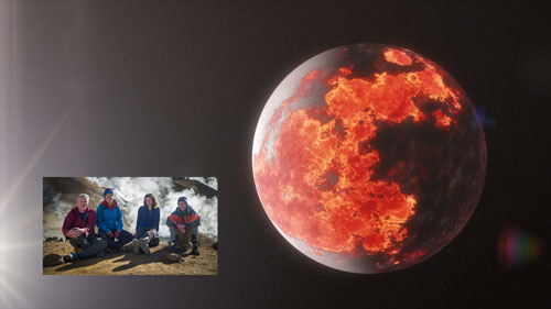 Les volcans de l'espace Les volcans de l'espace